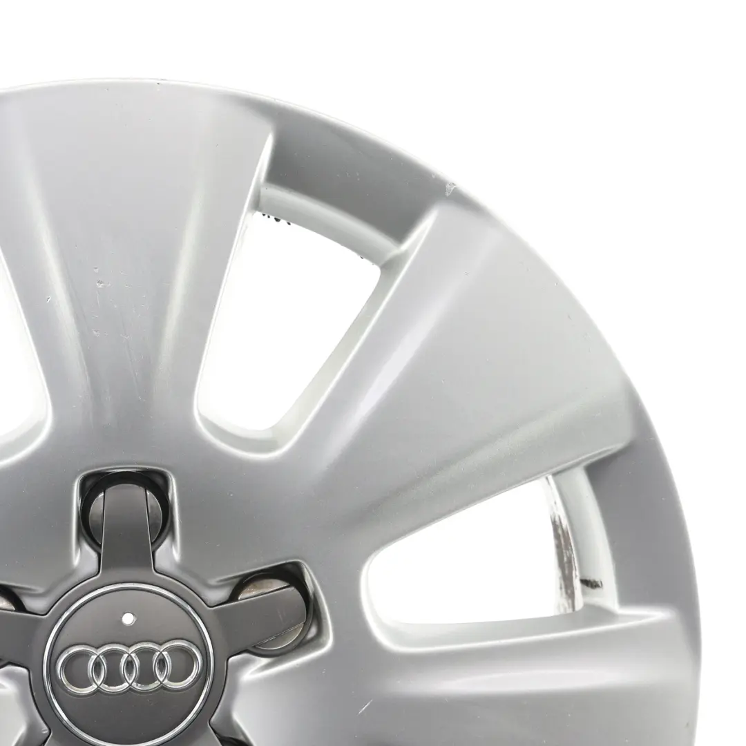 Audi A3 8P Silberne Leicht Metall Felge 16" 6,5J ET:50 8P0601025BJ - SKU 8P0601025BJ-2 - Teilenummer 8P0601025BJ-2