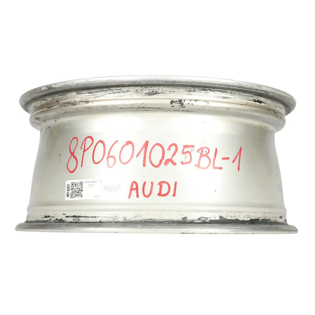 Audi A3 8P Argento Cerchio lega 17" 7,5J ET:56 Star Spoke - SKU 8P0601025BL-1 - Numero di parte 8P0601025BL