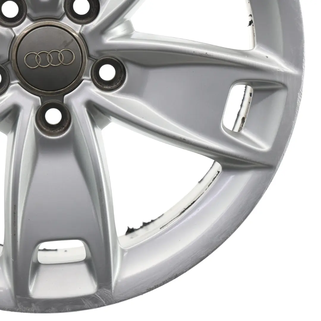 Alloy Rim 17" 7,5J ET:56 Star Spoke to Audi A3 8P Silver Wheel with Part number 8P0601025BL Audi A3 8P Silver Wheel Alloy Rim 17" 7,5J ET:56 Star Spoke - SKU 8P0601025BL-1 - Part number 8P0601025BL