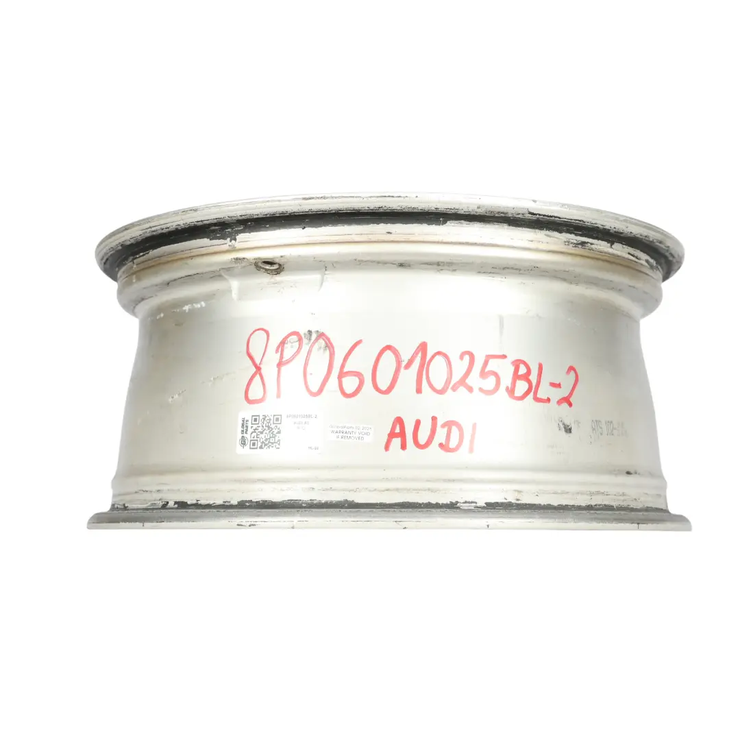 Jante argentée en alliage 17" 7,5J ET:56 Star Spoke pour Audi A3 8P à propos du numéro de pièce 8P0601025BL Audi A3 8P Jante argentée en alliage 17" 7,5J ET:56 Star Spoke - SKU 8P0601025BL-2 - Numéro de pièce 8P0601025BL