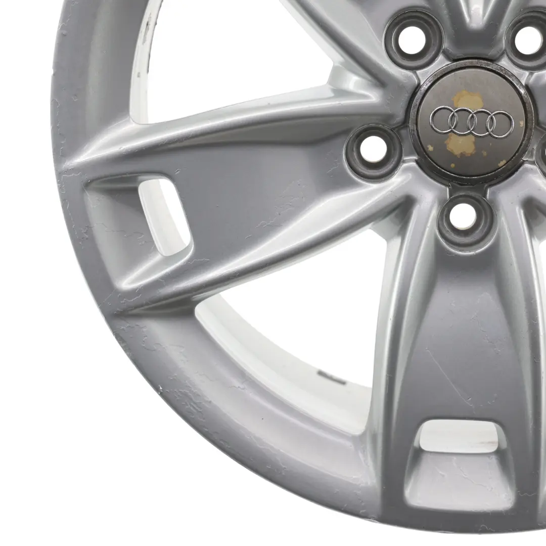 Alloy Rim 17" 7,5J ET:56 Star Spoke to Audi A3 8P Silver Wheel with Part number 8P0601025BL Audi A3 8P Silver Wheel Alloy Rim 17" 7,5J ET:56 Star Spoke - SKU 8P0601025BL-2 - Part number 8P0601025BL