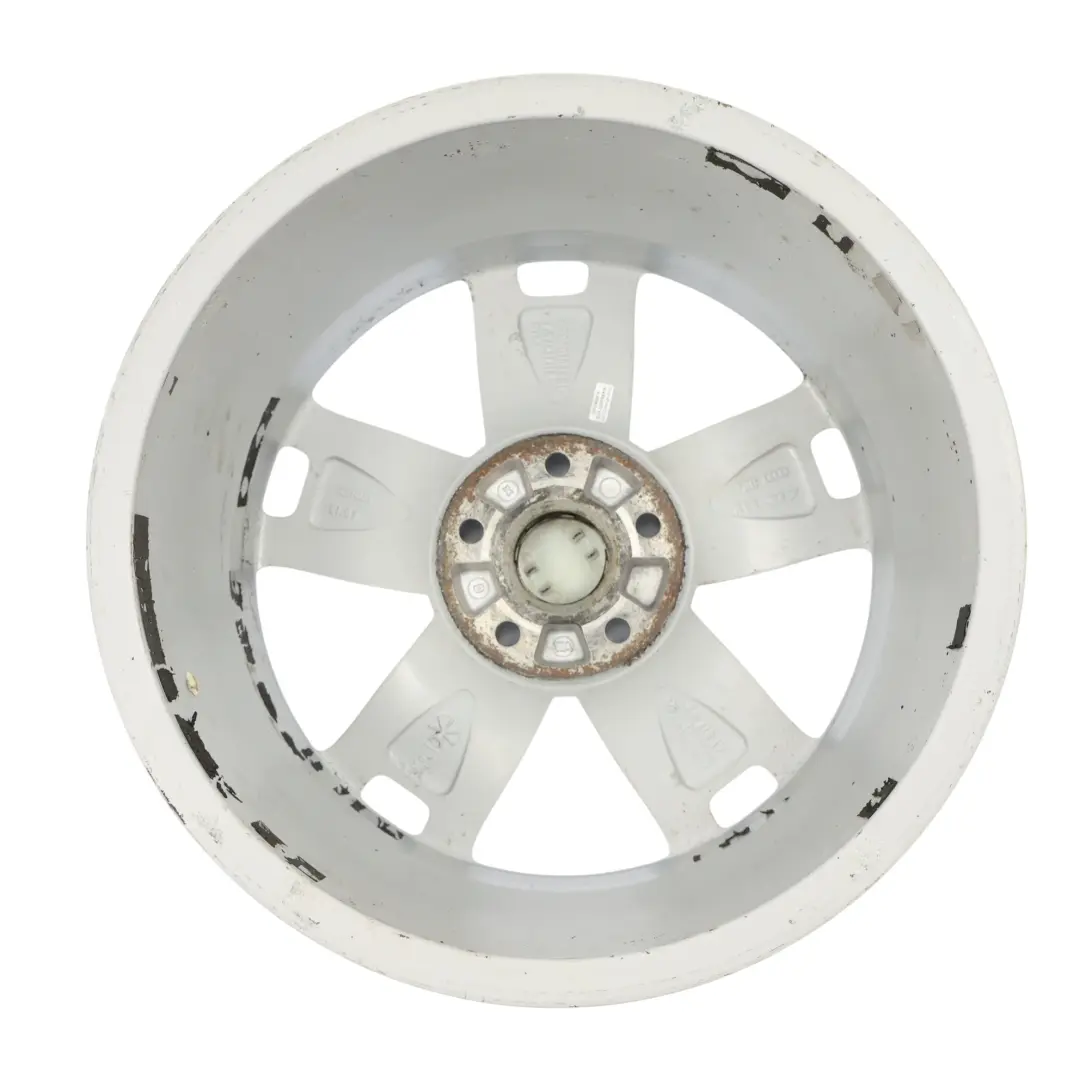 Audi A3 8P Silver Wheel Alloy Rim 17" 7,5J ET:56 Star Spoke - SKU 8P0601025BL-4 - Part number 8P0601025BL