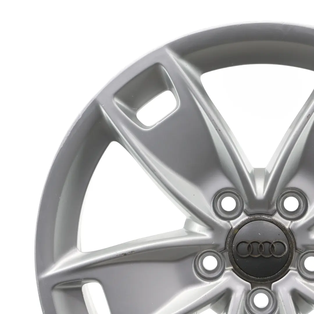 Alloy Rim 17" 7,5J ET:56 Star Spoke to Audi A3 8P Silver Wheel with Part number 8P0601025BL Audi A3 8P Silver Wheel Alloy Rim 17" 7,5J ET:56 Star Spoke - SKU 8P0601025BL-4 - Part number 8P0601025BL