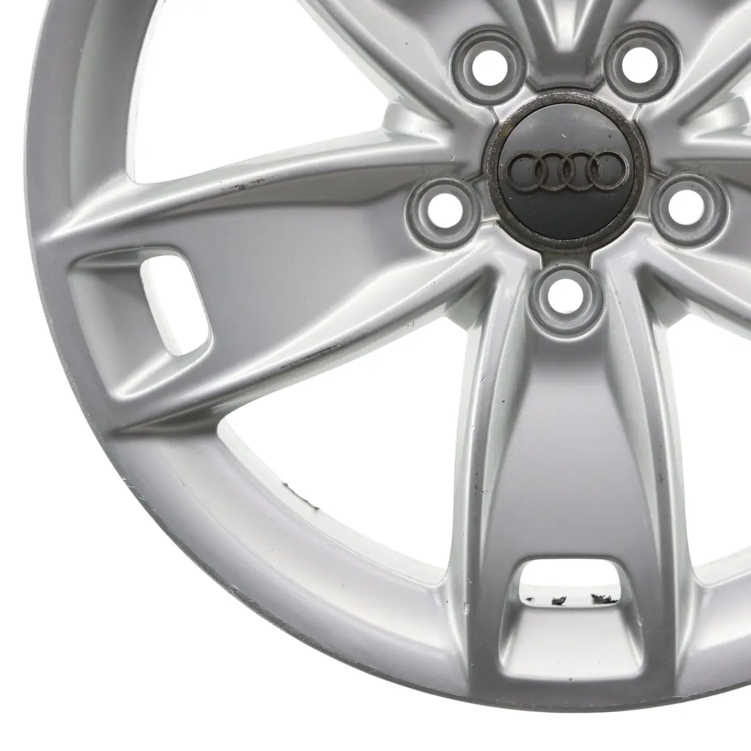 Alloy Rim 17" 7,5J ET:56 Star Spoke to Audi A3 8P Silver Wheel with Part number 8P0601025BL Audi A3 8P Silver Wheel Alloy Rim 17" 7,5J ET:56 Star Spoke - SKU 8P0601025BL-4 - Part number 8P0601025BL