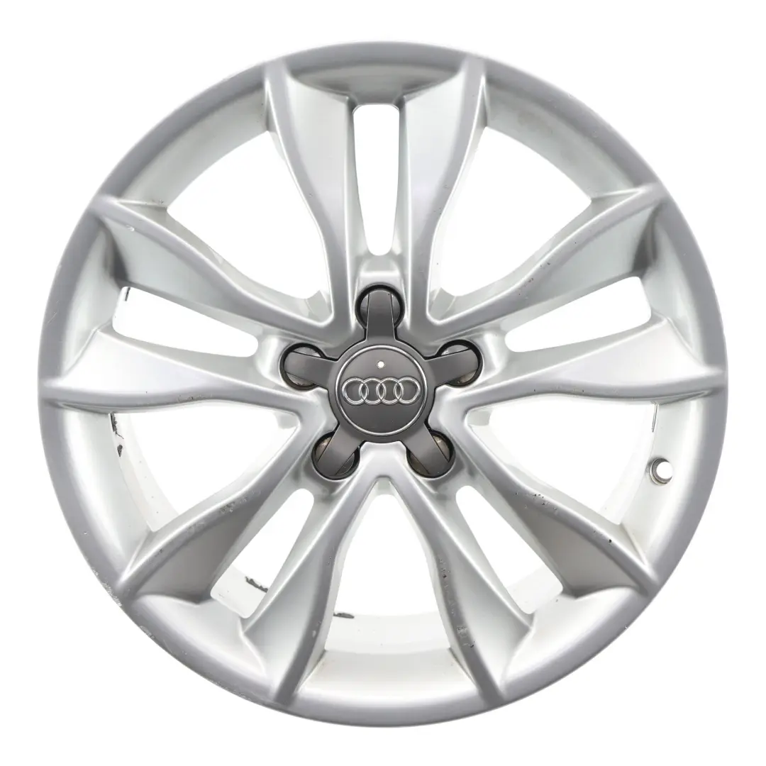 Audi A3 8P Cerchio Lega Argento 17" 7,5J ET:56 Stella Doppio Raggio - SKU 8P0601025CC-1 - Numero di parte 8P0601025CC