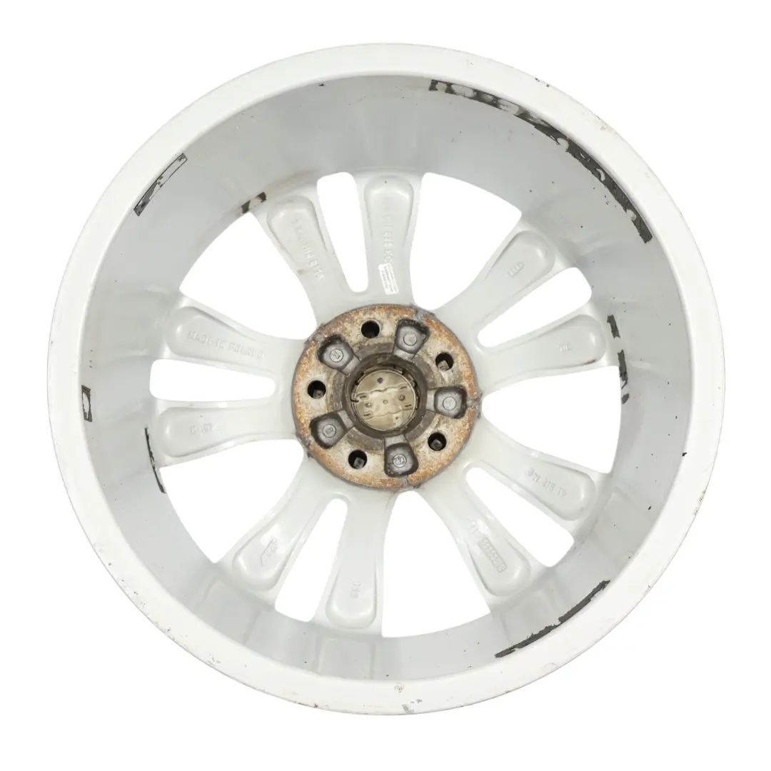 Audi A3 8P Silver Wheel Alloy Rim 17" 7,5J ET:56 Star Double Spoke - SKU 8P0601025CC-1 - Part number 8P0601025CC