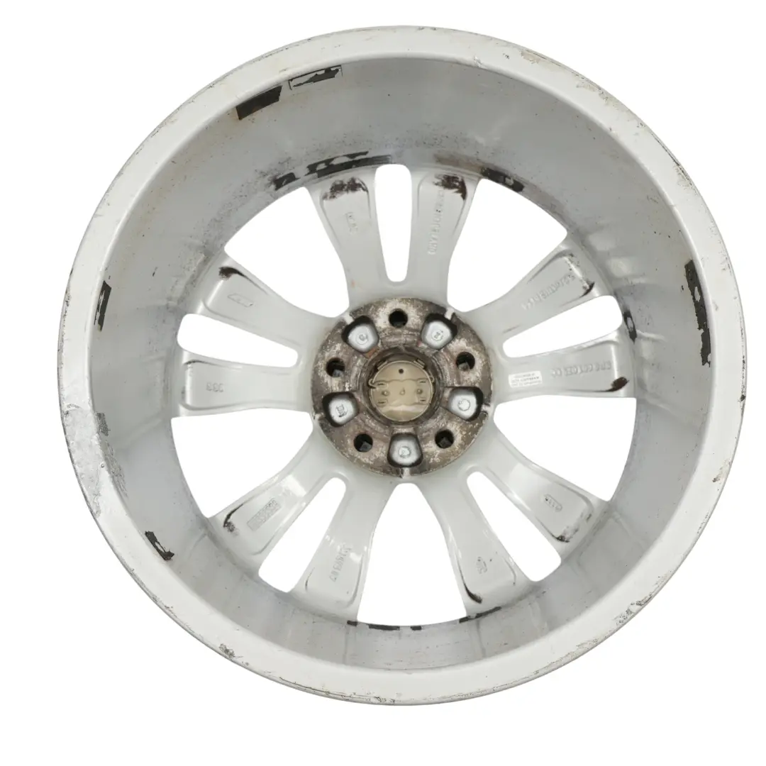 Jante Argentée Alliage 17" 7,5J ET:56 Star Double Spoke pour Audi A3 8P à propos du numéro de pièce 8P0601025CC Audi A3 8P Jante Argentée Alliage 17" 7,5J ET:56 Star Double Spoke - SKU 8P0601025CC-1 - Numéro de pièce 8P0601025CC