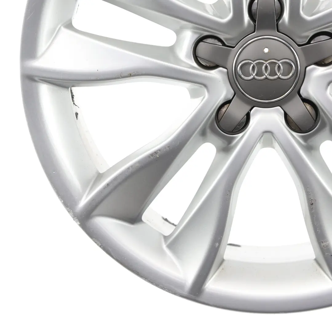Audi A3 8P Cerchio Lega Argento 17" 7,5J ET:56 Stella Doppio Raggio - SKU 8P0601025CC-1 - Numero di parte 8P0601025CC
