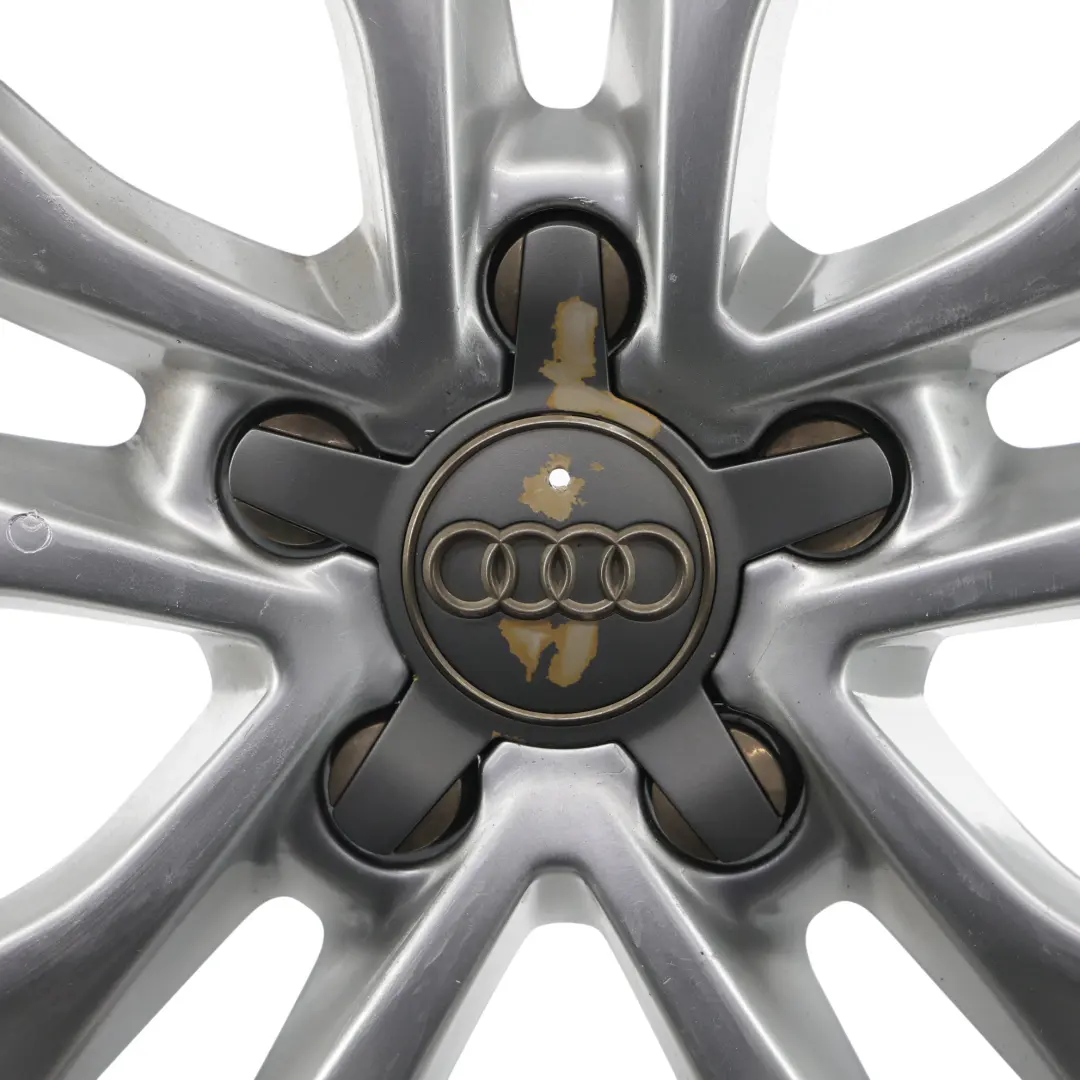 Llanta Aleación Plateada 17" 7,5J ET:56 Doble Radio para Audi A3 8P con número de pieza 8P0601025CC Audi A3 8P Llanta Aleación Plateada 17" 7,5J ET:56 Doble Radio - SKU 8P0601025CC-1 - Número de pieza 8P0601025CC
