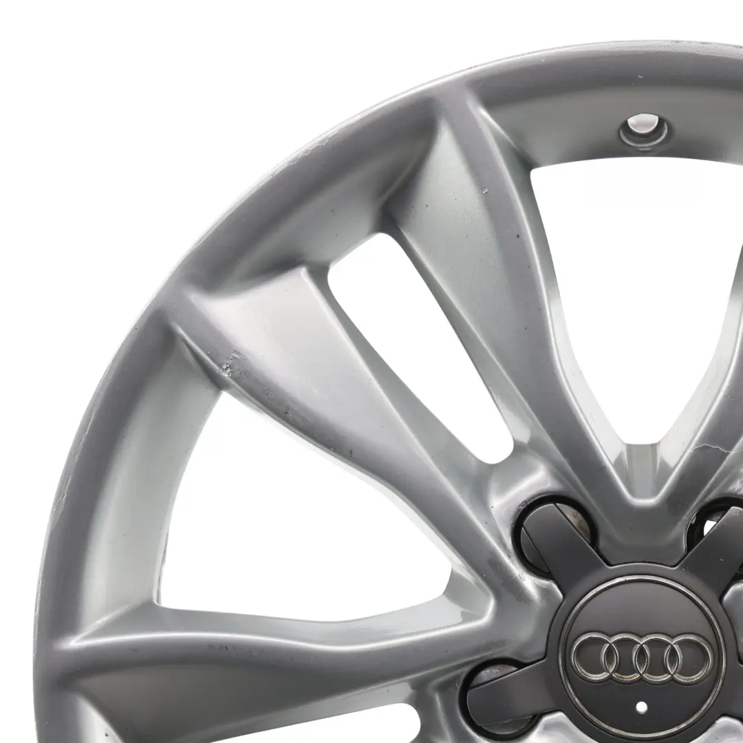 Audi A3 8P Llanta aleación plateada 17" 7,5J ET:56 Star Double Spoke - SKU 8P0601025CC-2 - Número de pieza 8P0601025CC