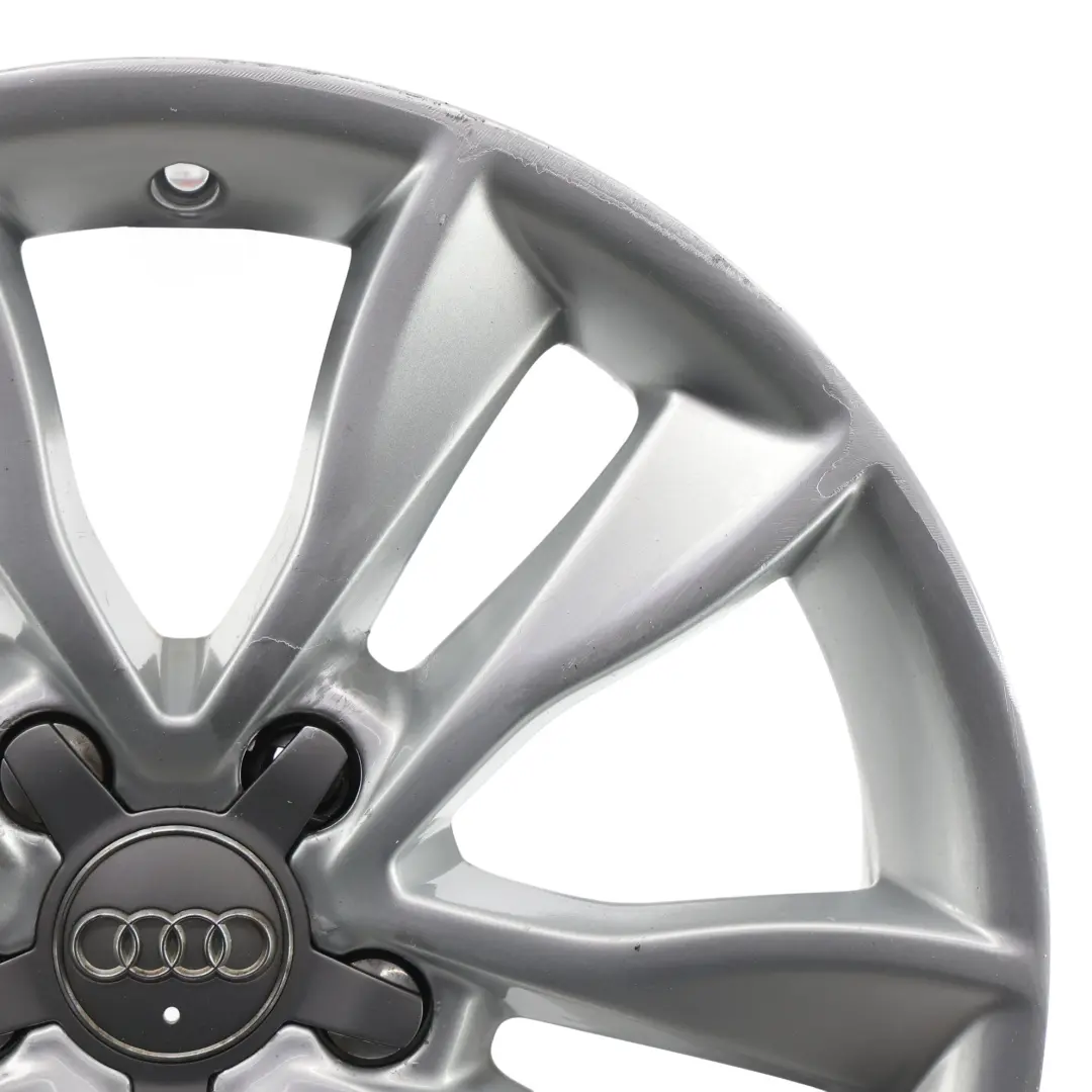 Audi A3 8P Jante argentée en alliage 17" 7,5J ET:56 - SKU 8P0601025CC-2 - Numéro de pièce 8P0601025CC