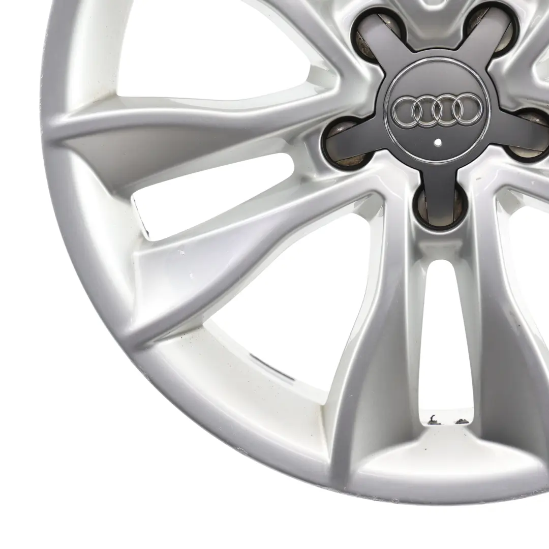 Alloy Rim 17" 7,5J ET:56 Star Double Spoke to Audi A3 8P Silver Wheel with Part number 8P0601025CC Audi A3 8P Silver Wheel Alloy Rim 17" 7,5J ET:56 Star Double Spoke - SKU 8P0601025CC-2 - Part number 8P0601025CC