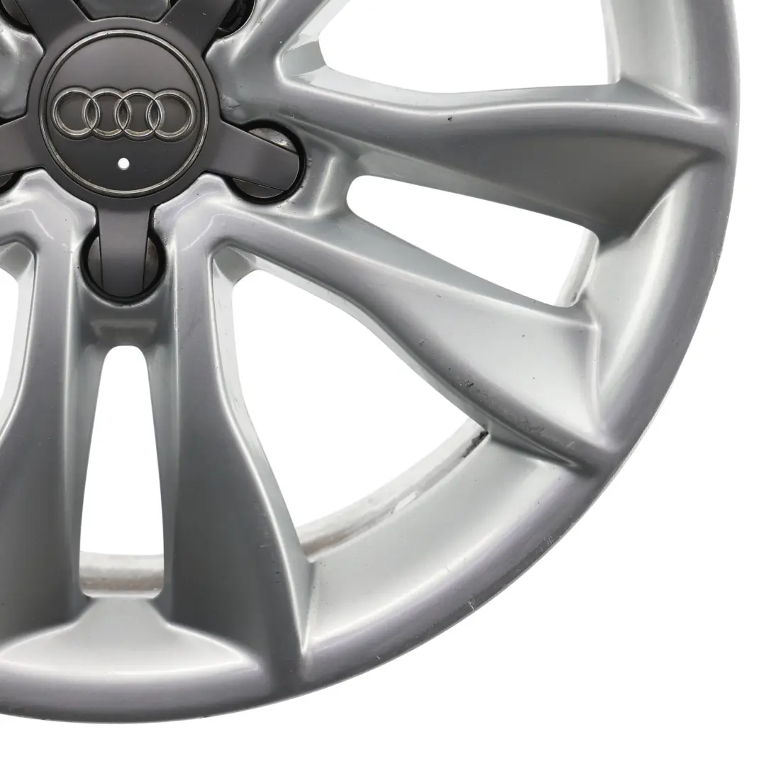 Audi A3 8P Srebrna Felga Aluminiowa 17" 7,5J ET:56 - SKU 8P0601025CC-2 - Numer Części 8P0601025CC