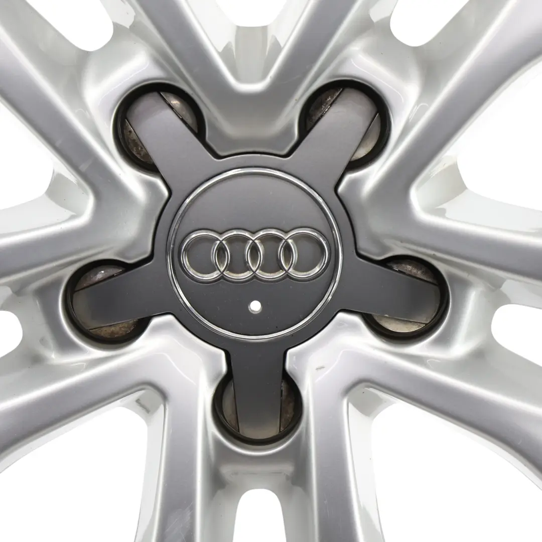 Audi A3 8P Argento Cerchio lega 17" 7,5J ET:56 Stella a doppie razze - SKU 8P0601025CC-2 - Numero di parte 8P0601025CC