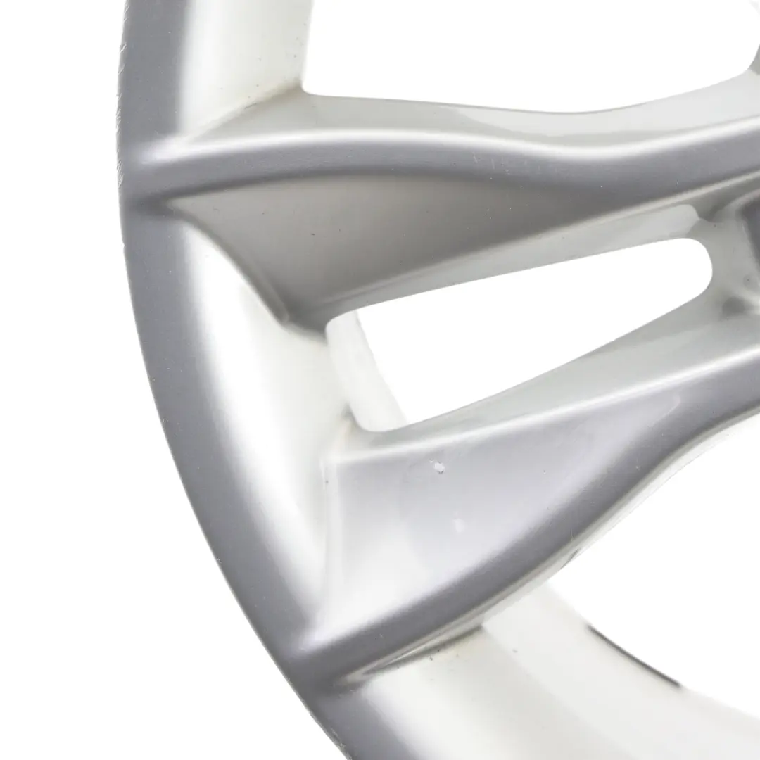 Audi A3 8P Silberne Alufelge 17" 7,5J ET:56 Stern Doppelspeiche - SKU 8P0601025CC-2 - Teilenummer 8P0601025CC