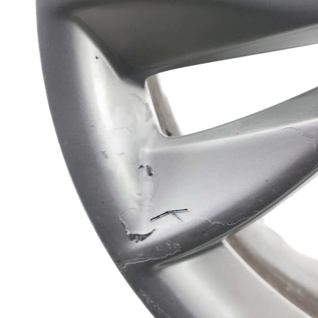 Silberne Alufelge 17" 7,5J ET:56 Stern Doppelspeiche für Audi A3 8P mit Teilenummer 8P0601025CC Audi A3 8P Silberne Alufelge 17" 7,5J ET:56 Stern Doppelspeiche - SKU 8P0601025CC-2 - Teilenummer 8P0601025CC