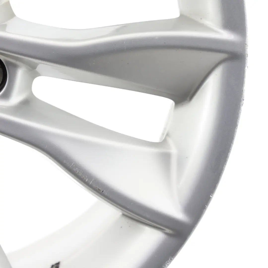 Audi A3 8P Silberne Alufelge 17" 7,5J ET:56 Stern Doppelspeiche - SKU 8P0601025CC-2 - Teilenummer 8P0601025CC