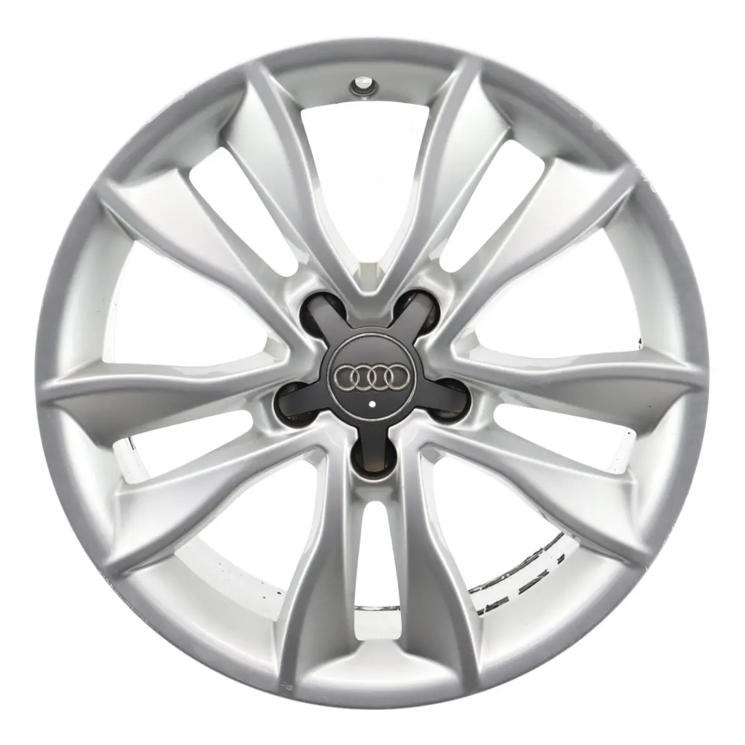 Audi A3 8P Silver Wheel Alloy Rim 17" 7,5J ET:56 Star Double Spoke - SKU 8P0601025CC-3 - Part number 8P0601025CC