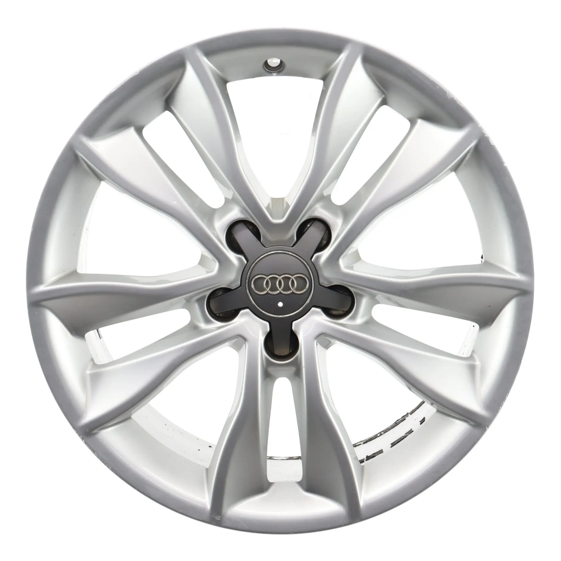 Audi A3 8P Silver Wheel Alloy Rim 17" 7,5J ET:56 Star Double Spoke 8P0601025CC