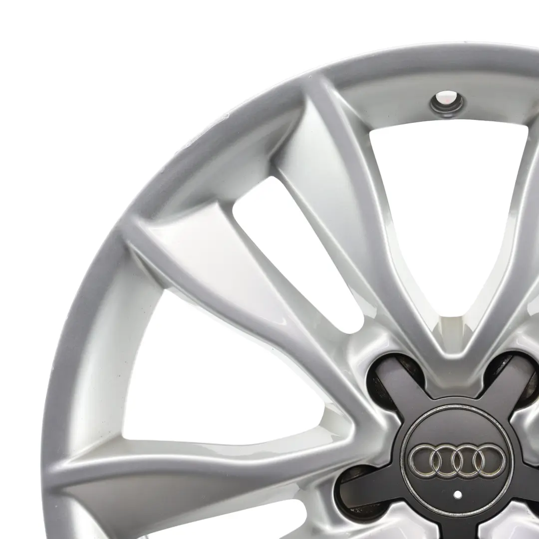 Audi A3 8P Silver Wheel Alloy Rim 17" 7,5J ET:56 Star Double Spoke - SKU 8P0601025CC-3 - Part number 8P0601025CC
