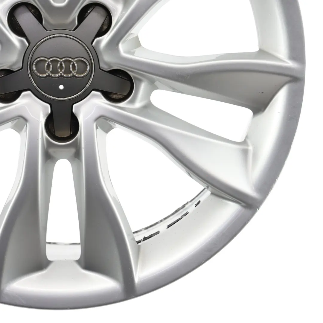 Alloy Rim 17" 7,5J ET:56 Star Double Spoke to Audi A3 8P Silver Wheel with Part number 8P0601025CC Audi A3 8P Silver Wheel Alloy Rim 17" 7,5J ET:56 Star Double Spoke - SKU 8P0601025CC-3 - Part number 8P0601025CC