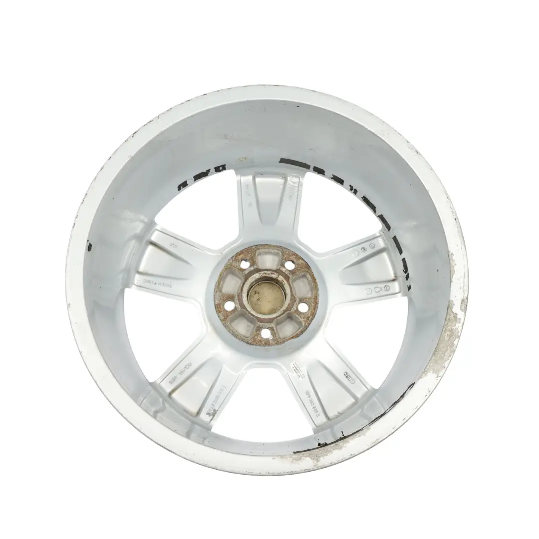 Audi A3 8P Silver Wheel Alloy Rim 18" ET:54 7,5J - SKU 8P0601025S-3 - Part number 8P0601025S