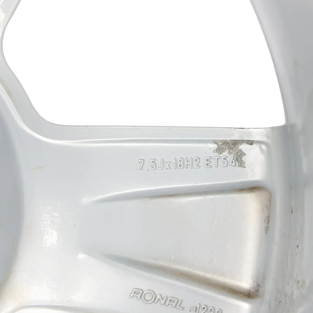 Alloy Rim 18" ET:54 7,5J to Audi A3 8P Silver Wheel with Part number 8P0601025S Audi A3 8P Silver Wheel Alloy Rim 18" ET:54 7,5J - SKU 8P0601025S-3 - Part number 8P0601025S