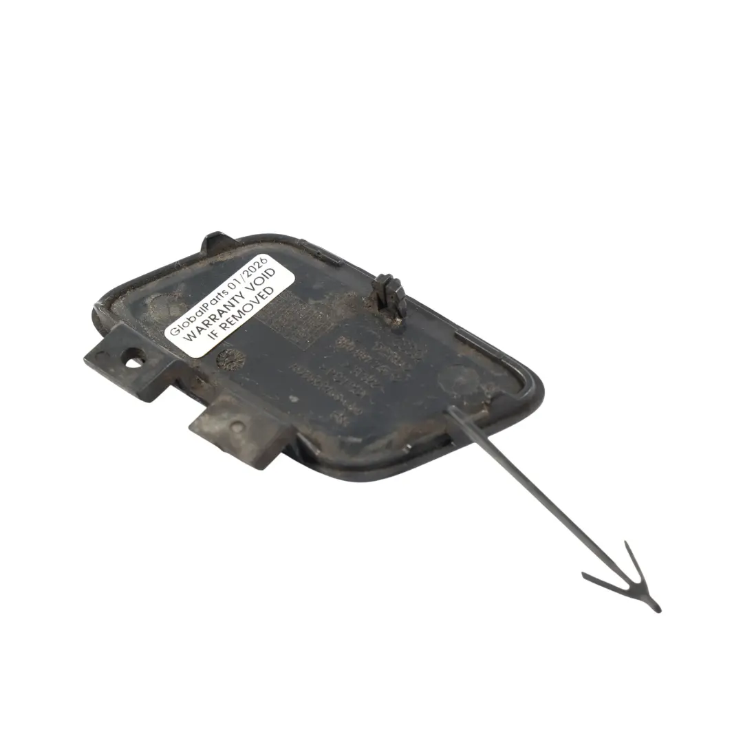 Audi A3 8P Parachoques Delantero Gancho De Remolque Tapa Phantom Black - Z9Y - SKU 8P0807241C-PHB - Número de pieza 8P0807241C