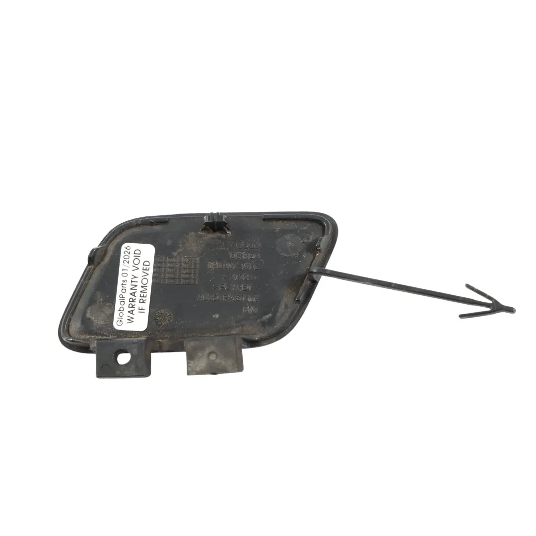 Audi A3 8P Front Bumper Tow Eye Hook Covering Cap Phantom Black - Z9Y - SKU 8P0807241C-PHB - Part number 8P0807241C