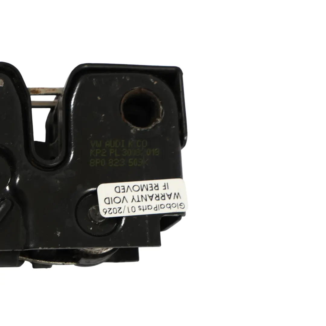 Audi A3 8P Hood Bonnet Engine Release Catch Latch Lock Front - SKU 8P0823509K - Part number 8P0823509K