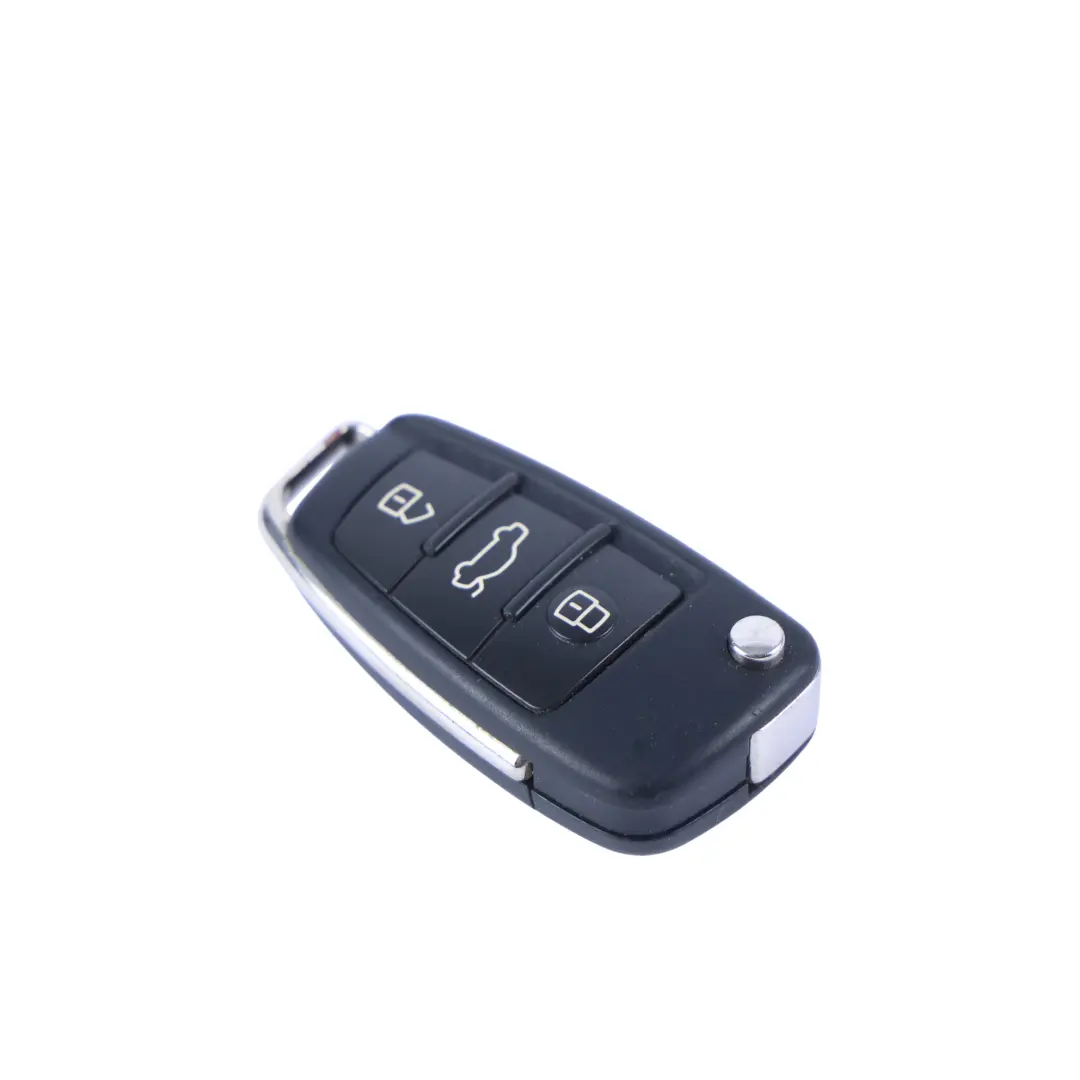 Flip Key Fob Botón De Control Remoto para Audi A3 8P con número de pieza 8P0837220D Audi A3 8P Flip Key Fob Botón De Control Remoto - SKU 8P0837220D-1 - Número de pieza 8P0837220D