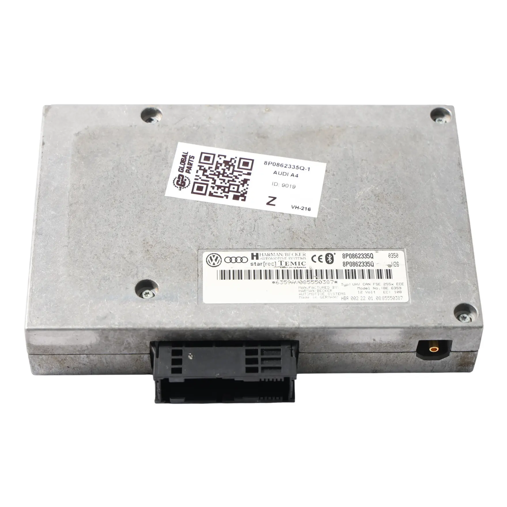 Audi A4 B7 Harman Becker Bluetooth Modul Schnittstelle Steuergerät 8P0862335Q