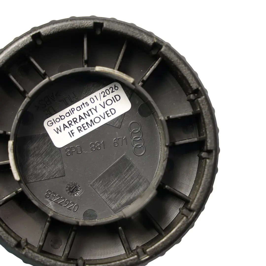 3Dr Seat Backrest Adjustment Wheel Front Left Right N/O/S to Audi A3 8P with Part number 8P0881671 Audi A3 8P 3Dr Seat Backrest Adjustment Wheel Front Left Right N/O/S - SKU 8P0881671 - Part number 8P0881671