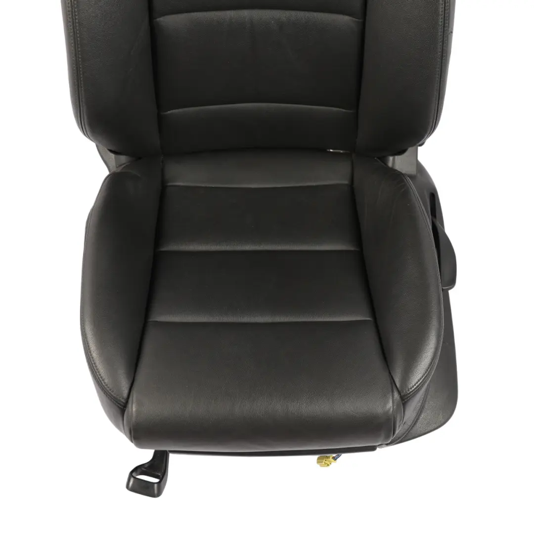 Sportback Seat Front Left N/S S-Line Heated Leather Vienna Soul Black to Audi A3 8P with Part number 8P0881805CF Audi A3 8P Sportback Seat Front Left N/S S-Line Heated Leather Vienna Soul Black - SKU 8P0881805CF-2 - Part number 8P0881805CF