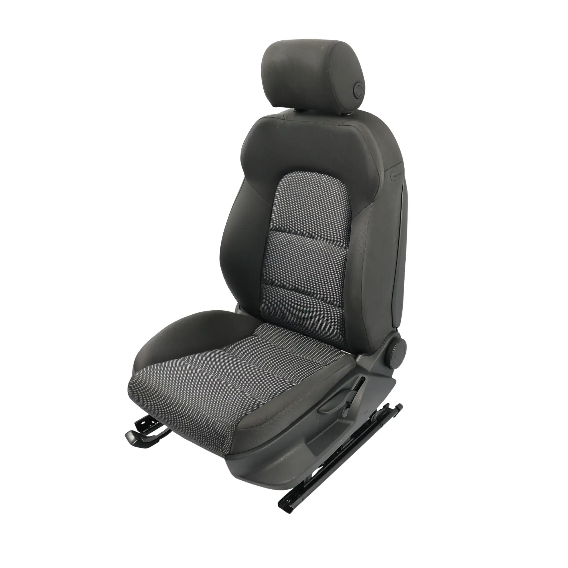 Audi A3 8P 5D Front Seat Interior Cloth Fabric Soul Silver Left N/S