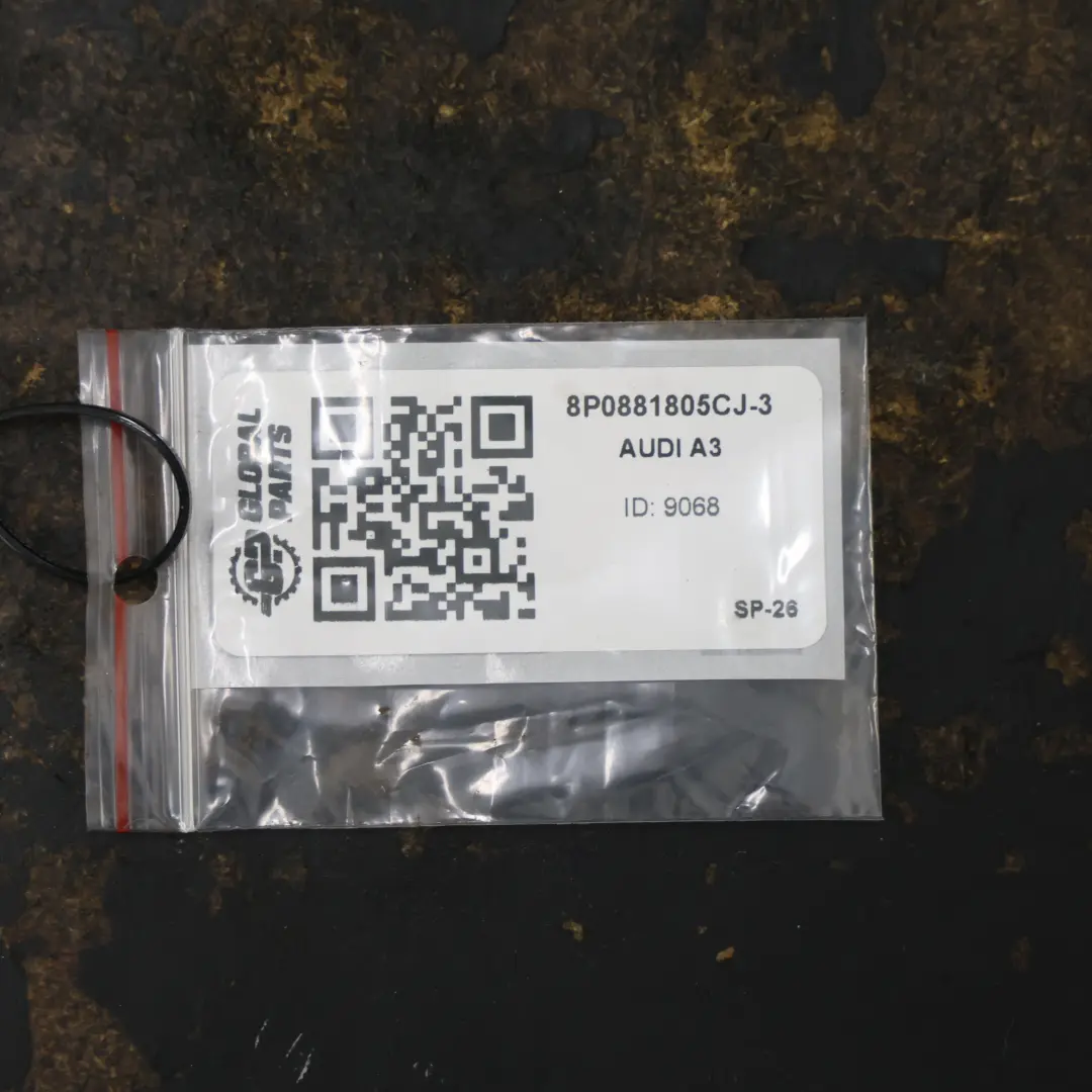 Audi A3 8P 5D Vordersitz Innenraum Stoff Seele Silber Links - SKU 8P0881805CJ-3 - Teilenummer 8P0881805CJ