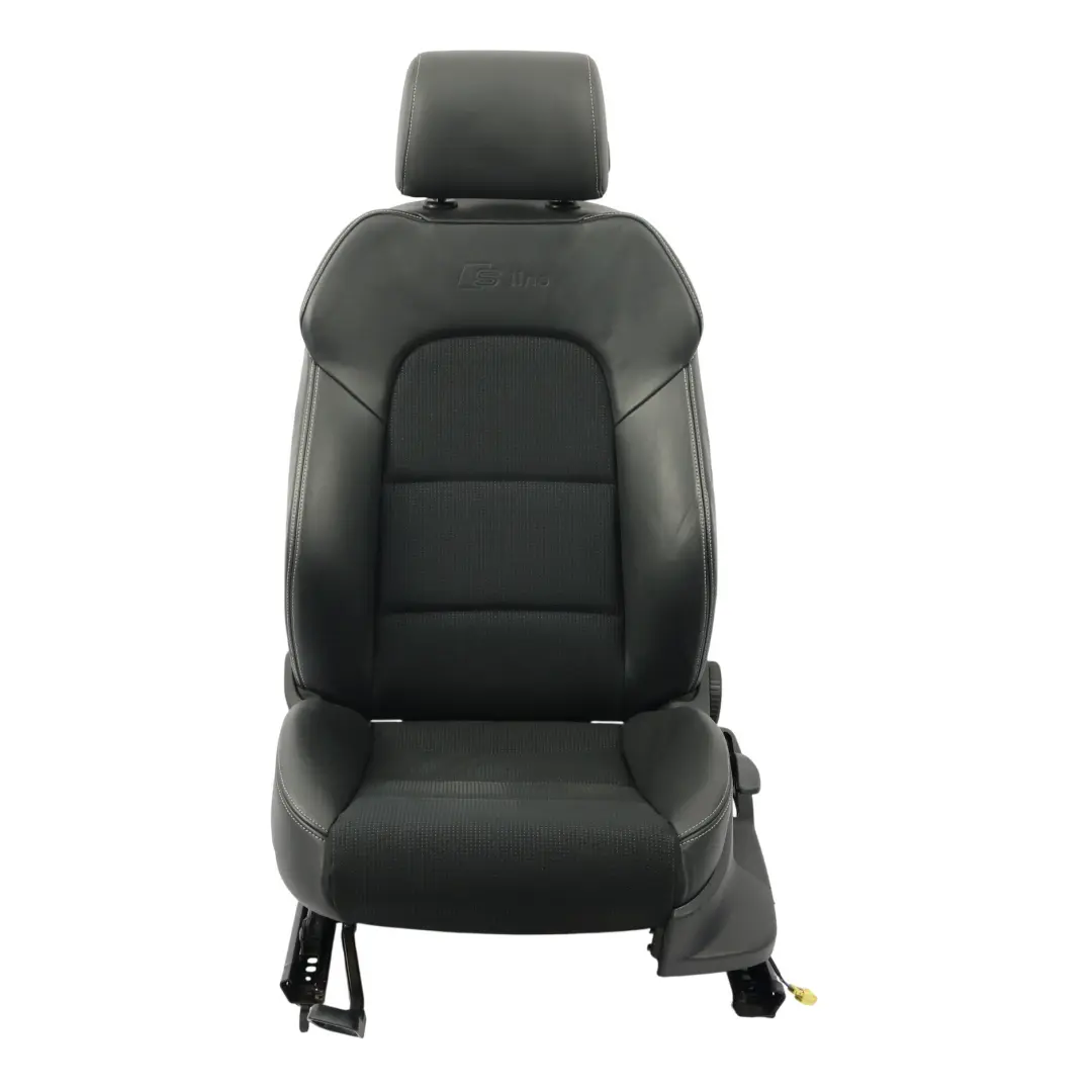 Asientos Delanteros Interior Tela Cuero Soul Black Izquierdo para Audi A3 8P S-Line con número de pieza 8P0881805CT Audi A3 8P S-Line Asientos Delanteros Interior Tela Cuero Soul Black Izquierdo - SKU 8P0881805CT-2 - Número de pieza 8P0881805CT