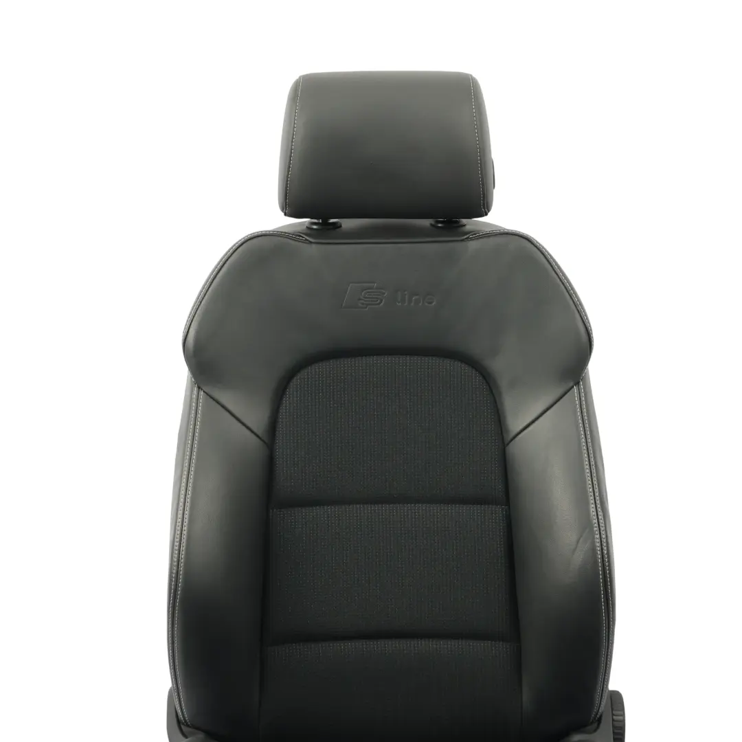 Audi A3 8P S-Line Asientos Delanteros Interior Tela Cuero Soul Black Izquierdo - SKU 8P0881805CT-2 - Número de pieza 8P0881805CT