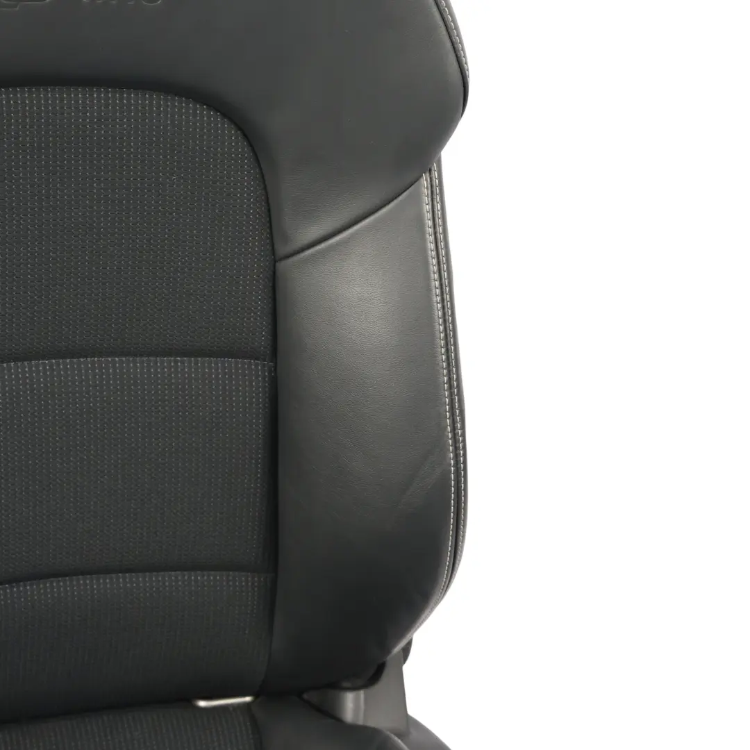 Siège Avant Gauche Intérieur Cuir Tissu Soul Black pour Audi A3 8P S-Line à propos du numéro de pièce 8P0881805CT Audi A3 8P S-Line Siège Avant Gauche Intérieur Cuir Tissu Soul Black - SKU 8P0881805CT-2 - Numéro de pièce 8P0881805CT