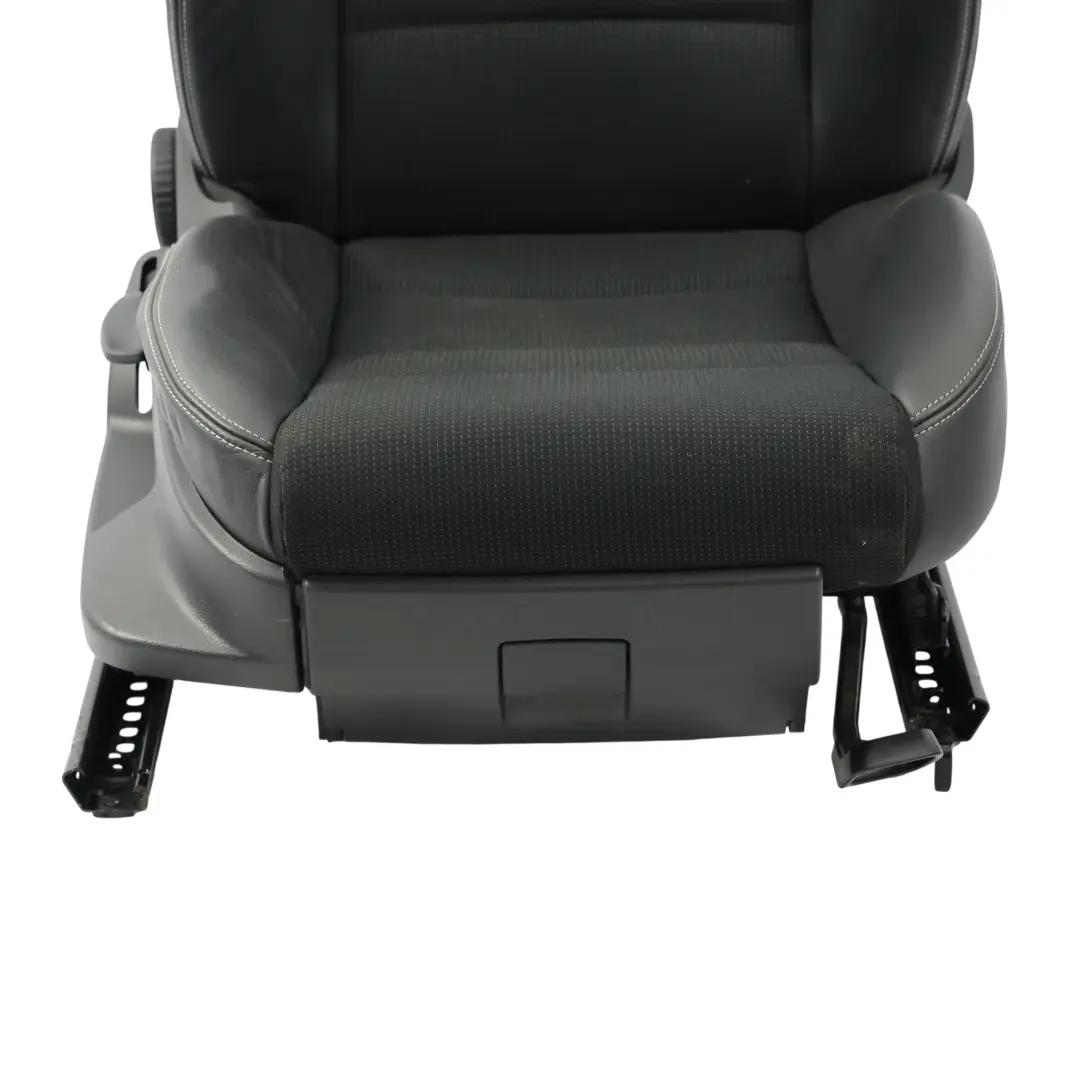 Audi A3 8P S-Line Front Seat Interior Leather Cloth Soul Black Right O/S - SKU 8P0881806CT-2 - Part number 8P0881806CT