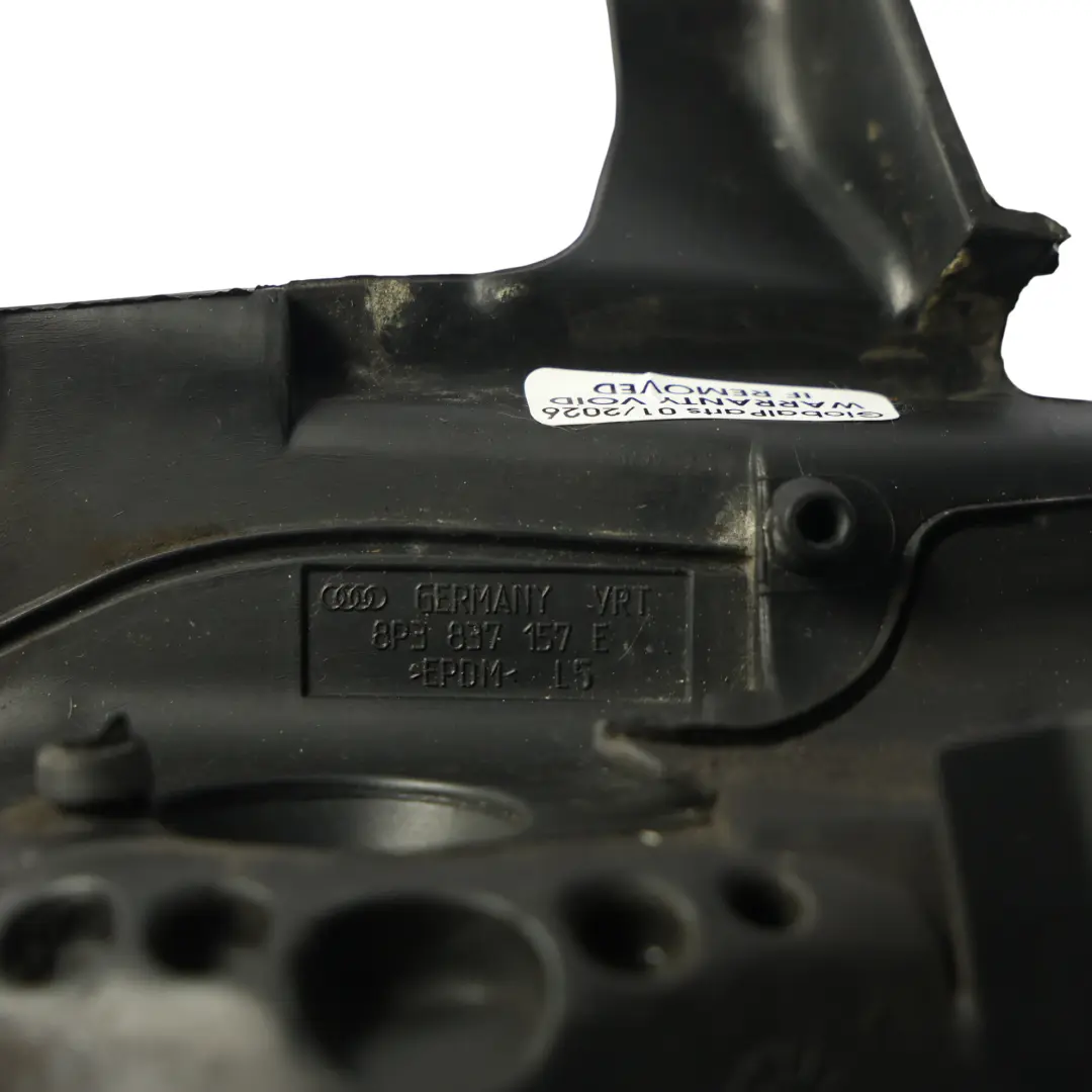 Audi A3 8P 3Dr Türkarte Obere Seite Trim Abdeckung Links - SKU 8P3837157E - Teilenummer 8P3837157E