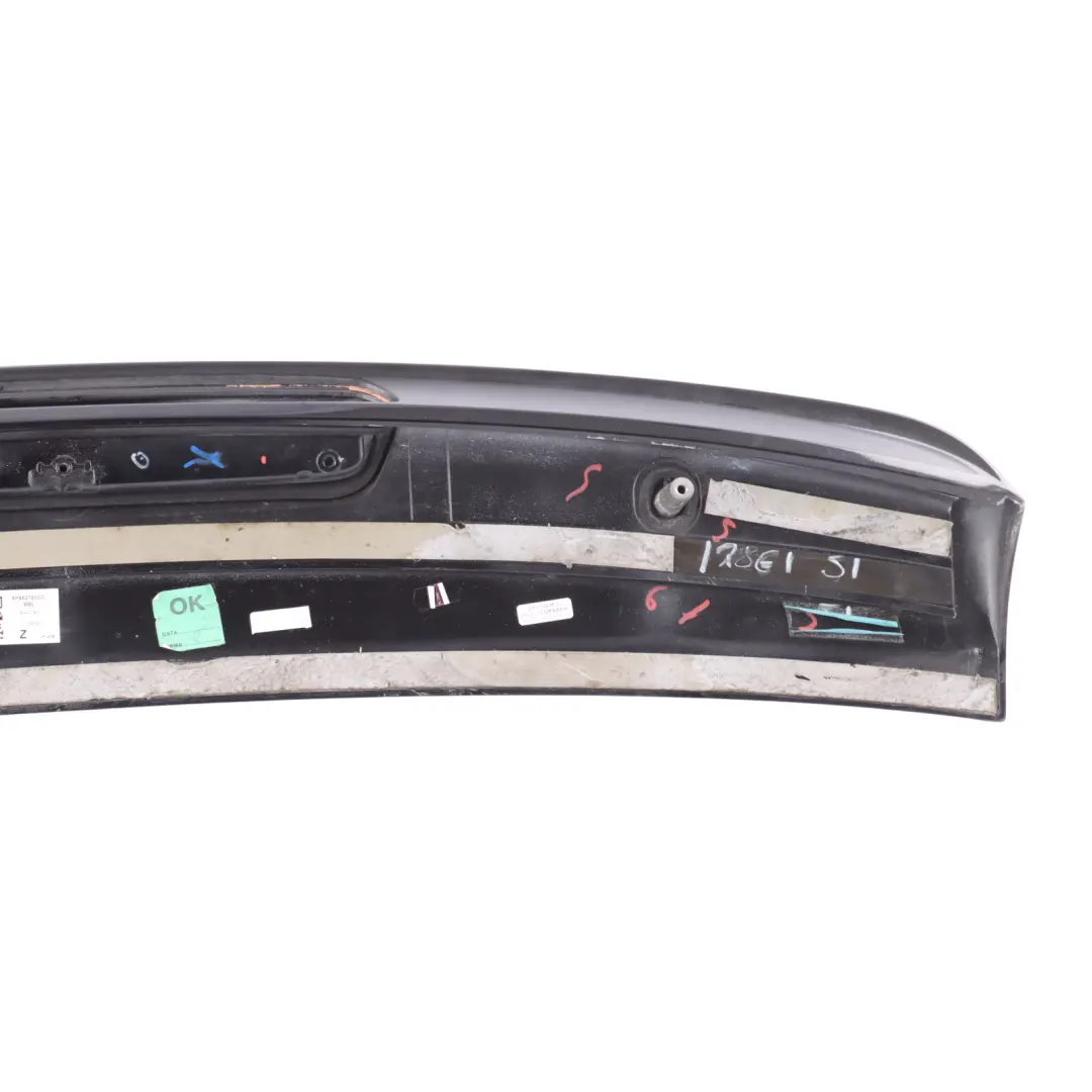 Audi A3 8P Tailgate Boot LidSpoiler Brilliant Black Metallic - SKU 8P4827933D-BBL - Part number 8P4827933D