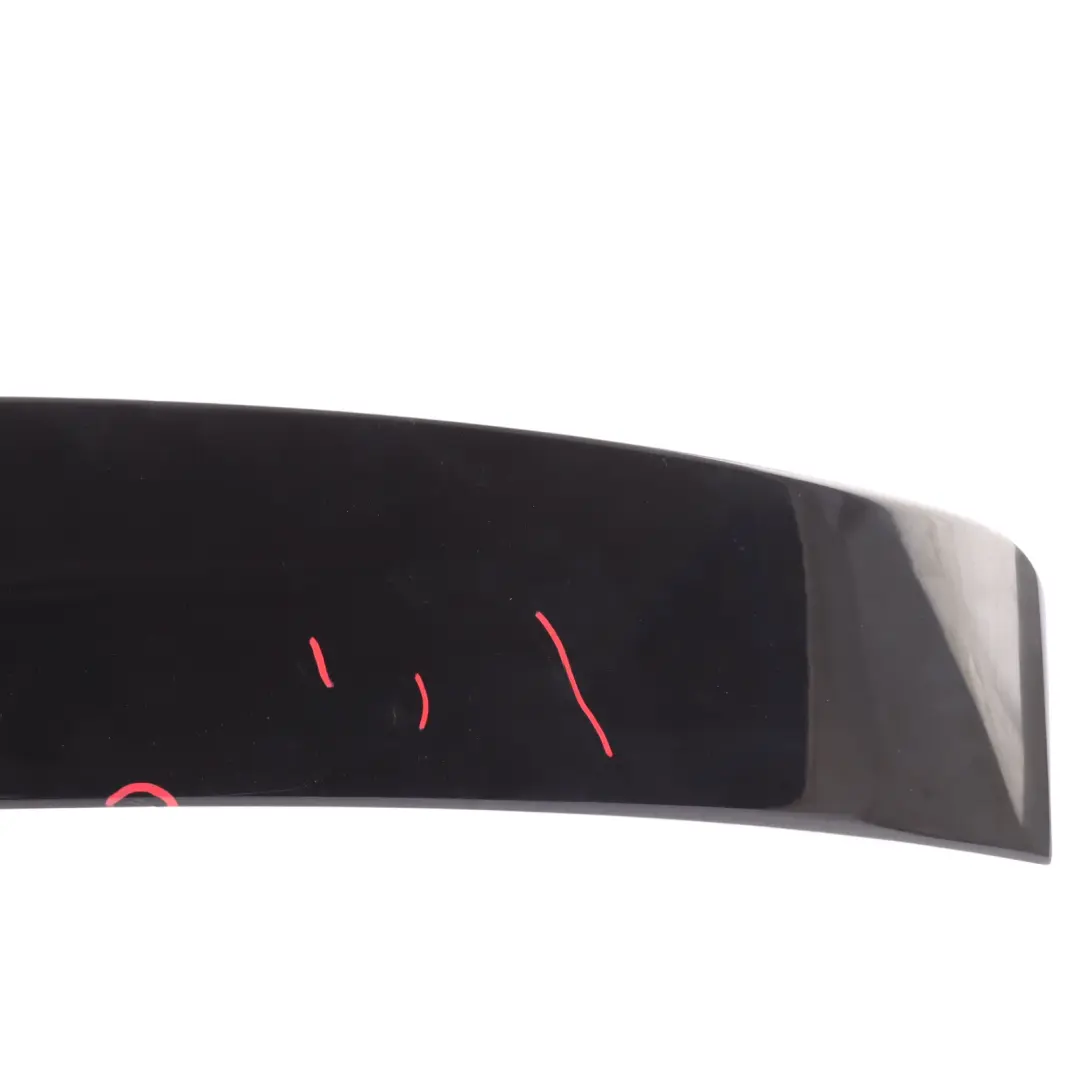 Audi A3 8P Tailgate Boot LidSpoiler Brilliant Black Metallic - SKU 8P4827933D-BBL - Part number 8P4827933D
