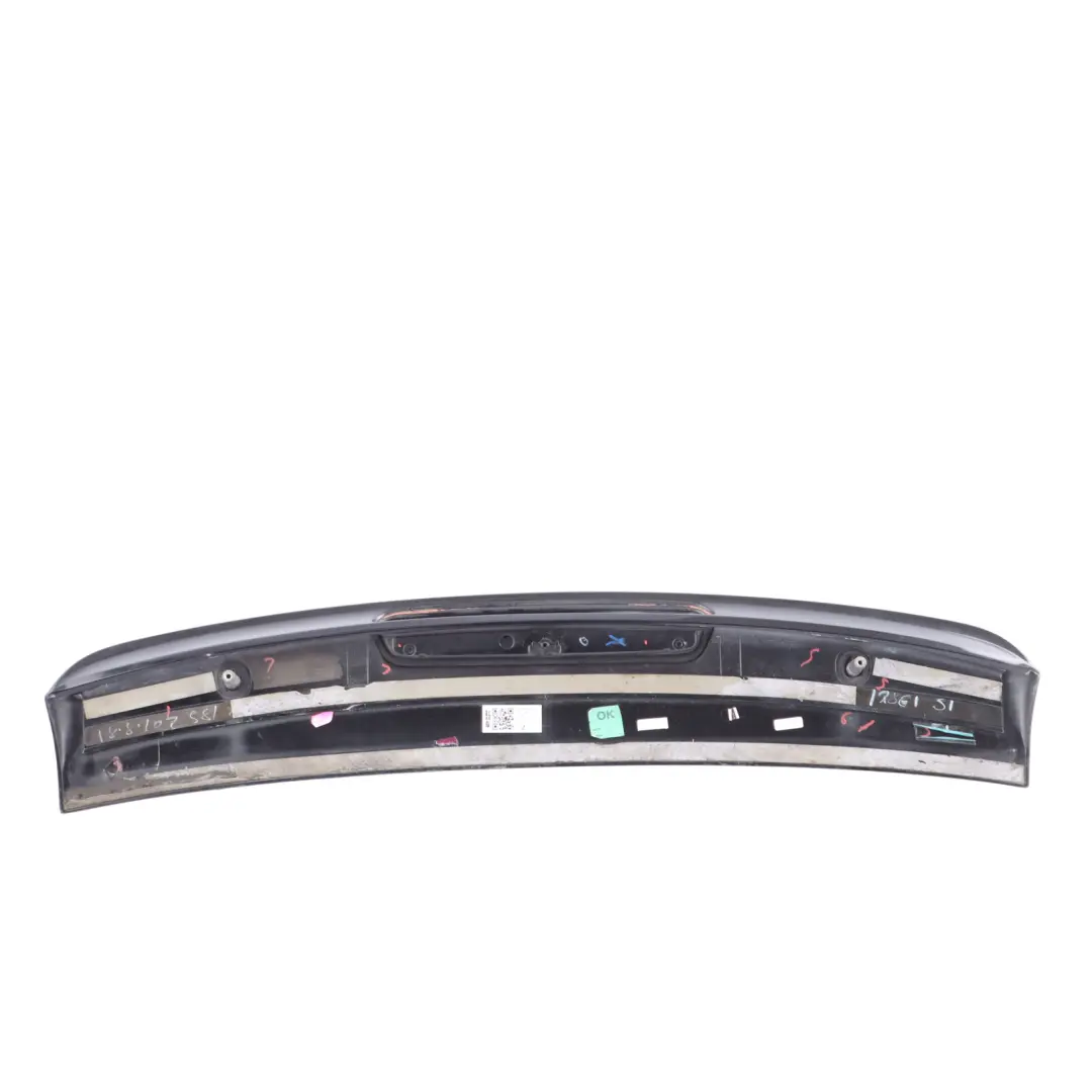 Audi A3 8P Tailgate Boot LidSpoiler Brilliant Black Metallic - SKU 8P4827933D-BBL - Part number 8P4827933D