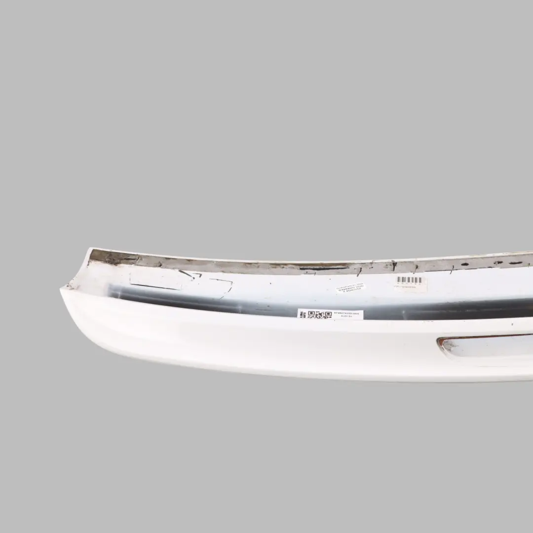 Audi S3 8P Rear Spoiler Boot Lid Tailgate Trim Ibis White - Y9C - SKU 8P4827933D-IWH - Part number 8P4827933D