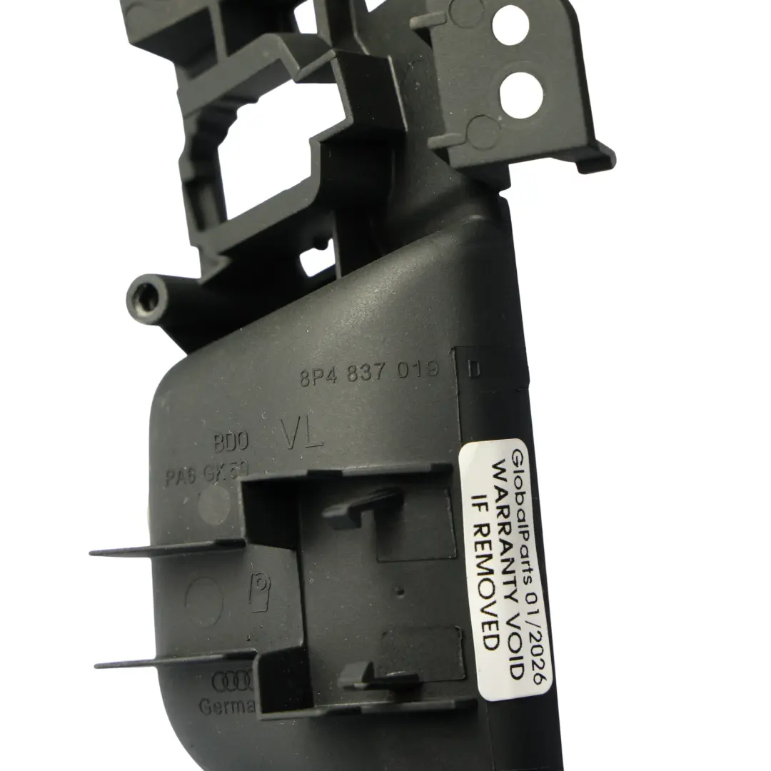 Front Grab Innengriff Links Innentüröffner für Audi A3 8P mit Teilenummer 8P4837019D Audi A3 8P Front Grab Innengriff Links Innentüröffner - SKU 8P4837019D - Teilenummer 8P4837019D