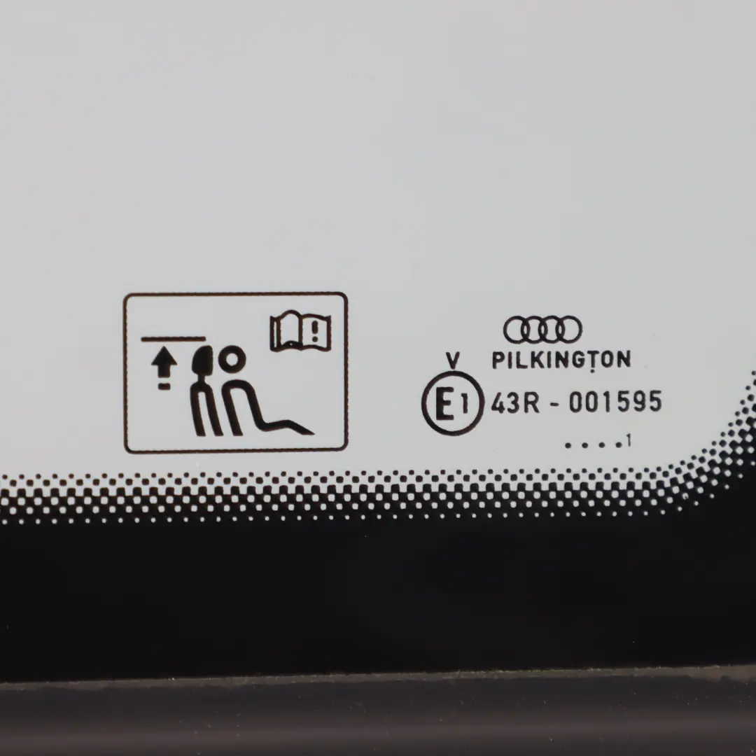 Audi A3 8P Sportback Vetro del finestrino posteriore destro AS3 - SKU 8P4845300C - Numero di parte 8P4845300C