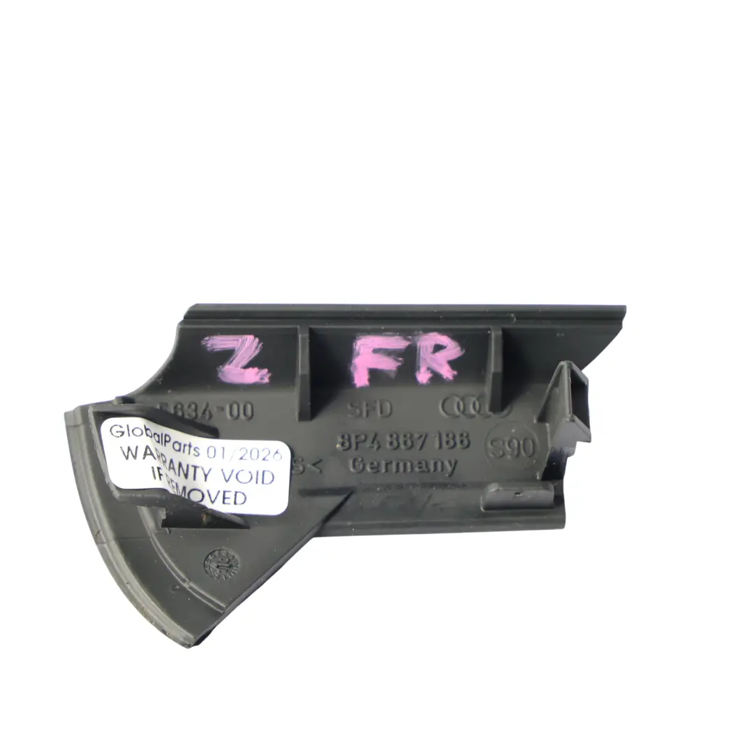 Audi A3 S3 8P Pannello Maniglia Portiera Anteriore Inferiore Destra - SKU 8P4867186 - Numero di parte 8P4867186