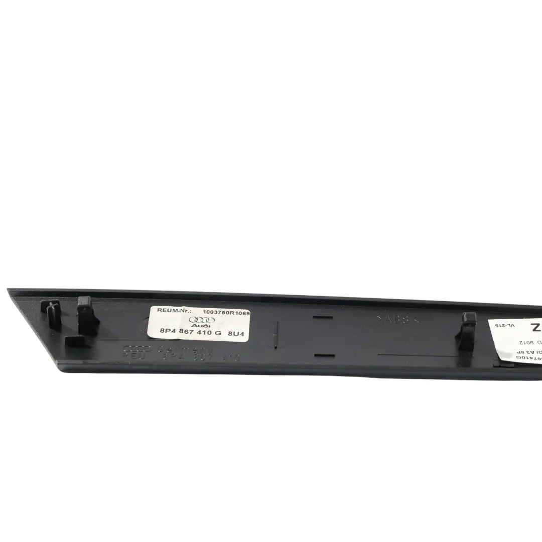 5Dr Scheda Porta Rivestimento Striscia Anteriore Destra per Audi A3 8P con numero di parte 8P4867410G Audi A3 8P 5Dr Scheda Porta Rivestimento Striscia Anteriore Destra - SKU 8P4867410G - Numero di parte 8P4867410G