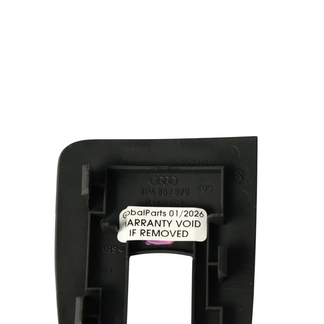 Audi A3 8P Fensterheber Verkleidungs Abdeckung Hinten Rechts - SKU 8P4867970 - Teilenummer 8P4867970